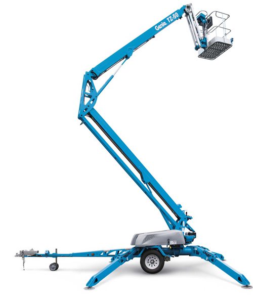 прицепной коленчатый подъёмник